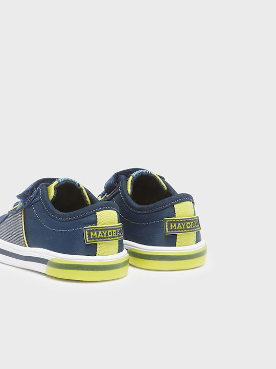 Mayoral Kids Sneakers with Scratch Blue