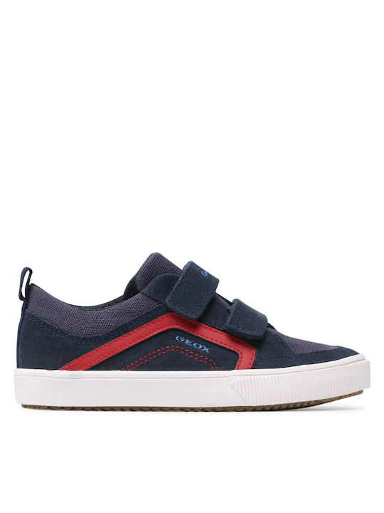 Geox Παιδικά Sneakers Ανατομικά για Αγόρι Navy Μπλε