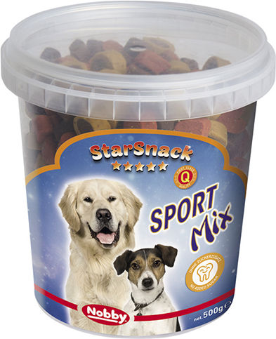 Nobby Starsnack Sport Mix Μπισκότο Σκύλου με Κρέας 500gr