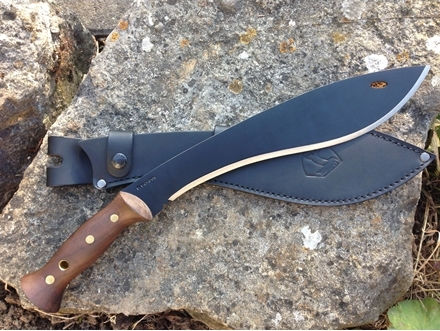 Condor Tool & Knives King Кукри Кафяв в Кожен Калъф