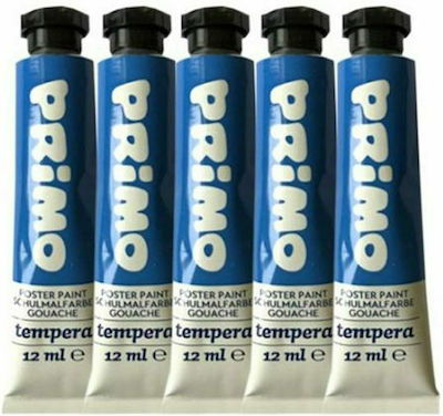 Primo Tempera Tempera Colour Paint Tube 12ml Blue Cobalt 540