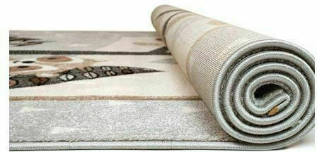 Viokarpet -860 Детско килимче Сив 160x230см Дебелина 13мм
