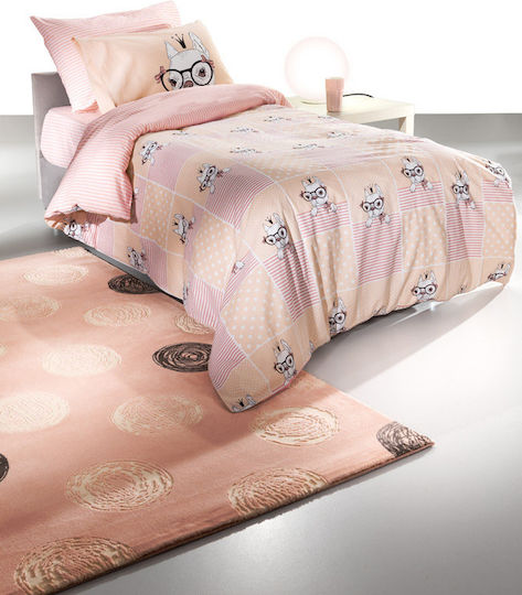 Saint Clair Dot Kids Rug Roz 150x200cm