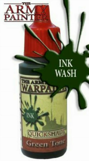 The Army Painter Warpaints Quickshade Washes Χρώμα Μοντελισμού Green 18ml