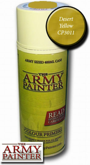 The Army Painter Primer Χρώμα Μοντελισμού σε Spray Desert Yellow 18ml