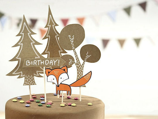PartyDeco 110270 Decorațiuni Dulciuri Pentru Petreceri 5 Bucăți