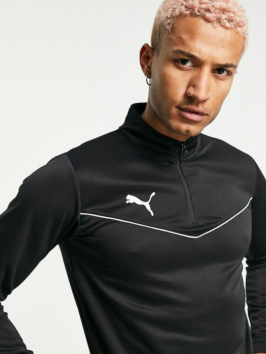 Teamrise Athletic Long Sleeve Black Blouse