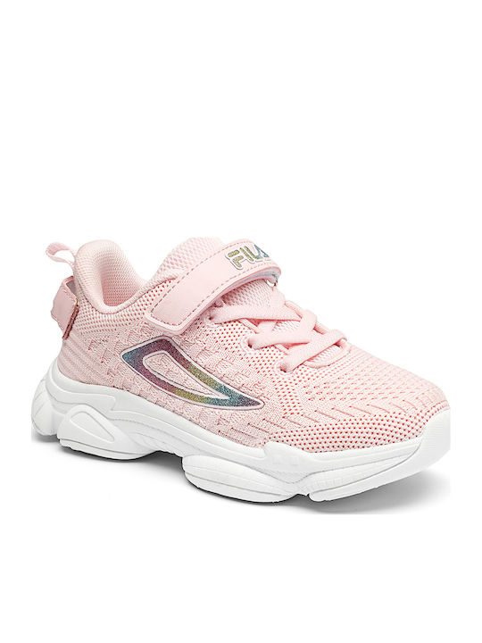 Memory Musha Παιδικά Sneakers Ανατομικά με Σκρατς Ροζ