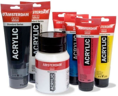 Royal Talens Amsterdam All Acrylics Standard Acrylic Paint Set Permanent Red Violet Light 577 120ml 1pcs 17095772