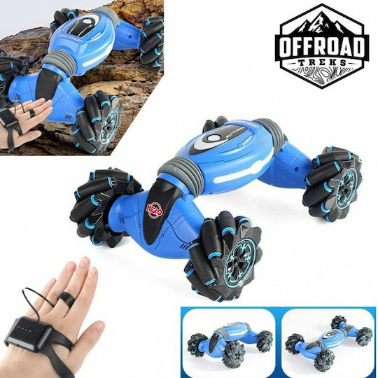 Factory Gesture Climbing Rover Τηλεκατευθυνόμενο Αυτοκίνητο Stunt Μπλε