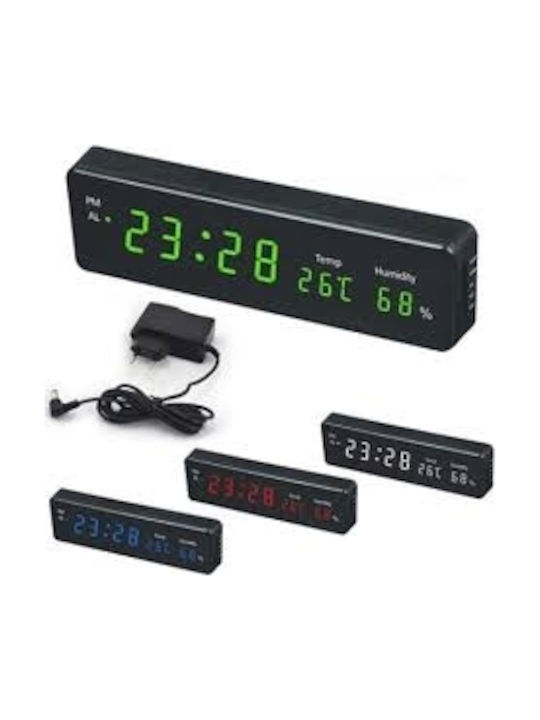 Naxius NXDCT-805S Tischuhr Digital LED mit Wecker Blau