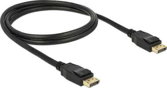 DeLock Cable DisplayPort male - DisplayPort male 2m Black (83806)