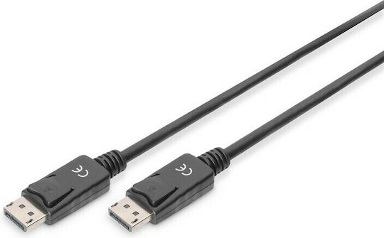 Digitus Cable DisplayPort male - DisplayPort male 15m Black (AK-340100-150-S)