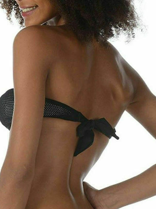 Banana Moon Strapless Bikini Como Westcoast with Detachable Straps Black