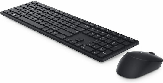 Dell Pro KM5221W Ασύρματο Σετ Πληκτρολόγιο & Ποντίκι Αγγλικό US