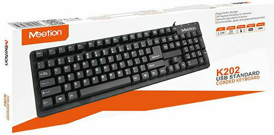 Meetion K202 Nur Tastatur Englisch US