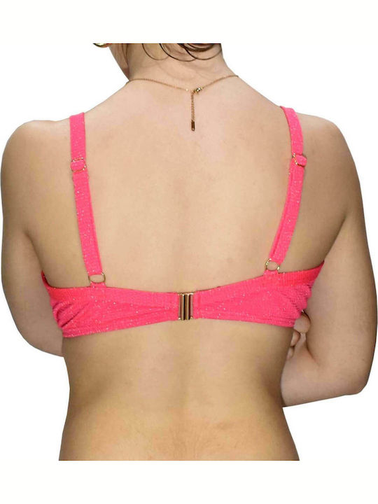 Bikini Σουτιέν D Cup Ροζ
