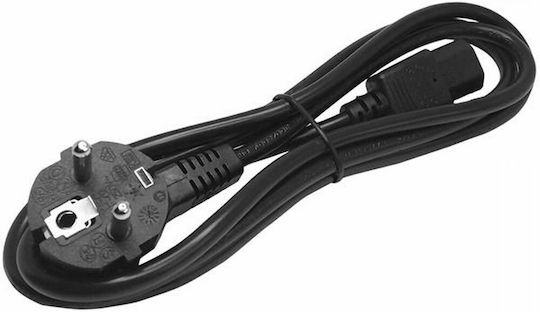 StarTech Schuko - IEC C13 Cable 1.8m Μαύρο PXT101EUR