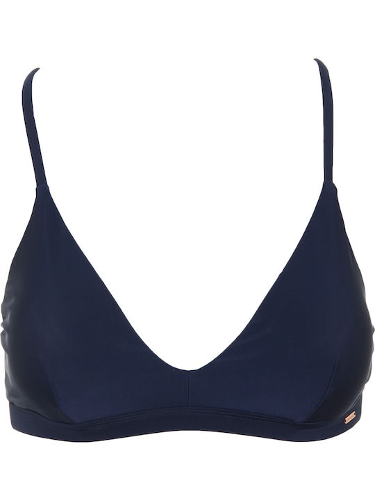 Bikini Τριγωνάκι Floral Navy Μπλε