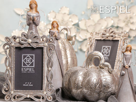 Espiel Κορνίζα Ασημί Πολυρητίνης 10x15 Espiel Κορνίζα Ασημί Πολυρητίνης 10x15