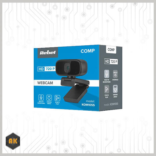 Rebel camera Camera Web HD 720p KOM1055
