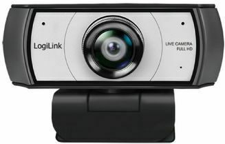 LogiLink UA0377 Web-Kamera Full HD 1080p Schwarz UA0377