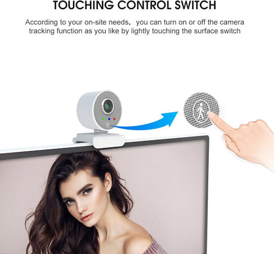 Jovision HD820U Уеб камера Full HD 1080p Бял JVS-HD820U