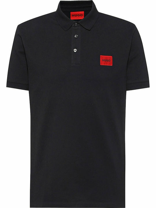 Dereso222 Polo T-shirt Μαύρο
