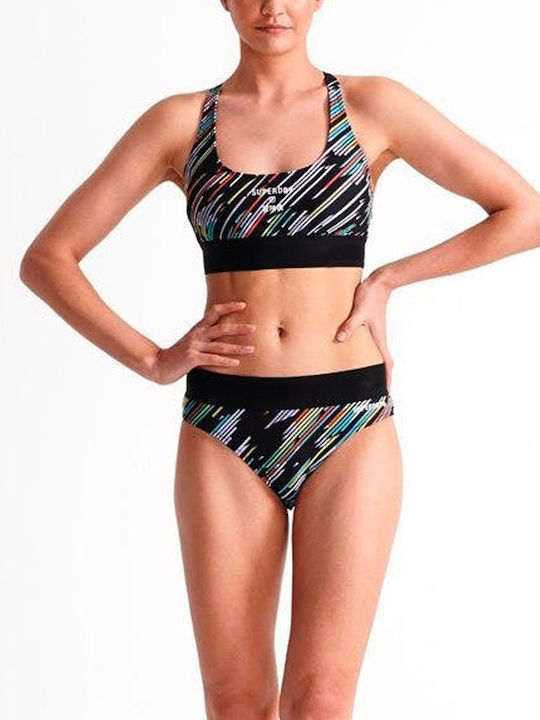 Slip Bikini Inferioare Sport Volley Negru