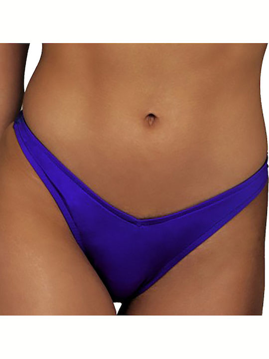 Bikini Inferioare Slip Albastru