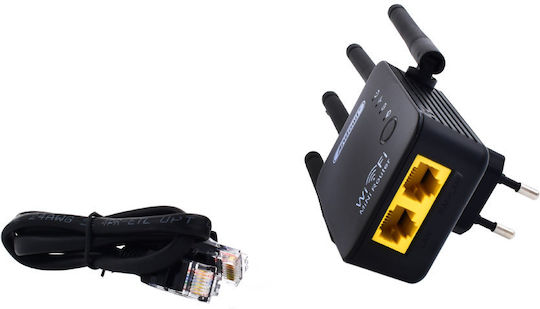 Andowl Q-A45 WiFi Extender Single Band (2.4GHz) 300Mbps με 2 Ethernet