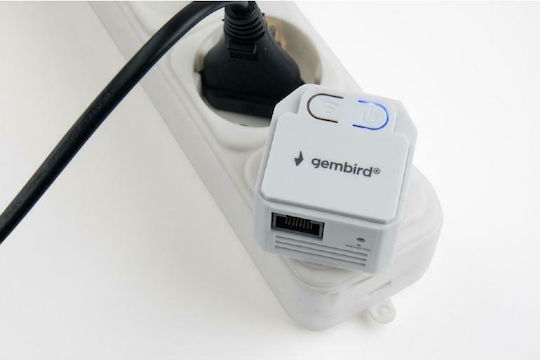 Gembird WNP-RP300-03 Amplificator Semnal WiFi Bandă Unică (2.4GHz) 300Mbps Alb