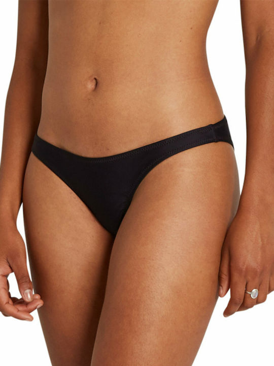 Simply Solid Skimpy Bikini Brazil Black
