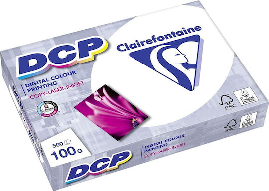 Clairefontaine DCP Druckpapier A4 100gr/m² 1x500 Blätter Weiß