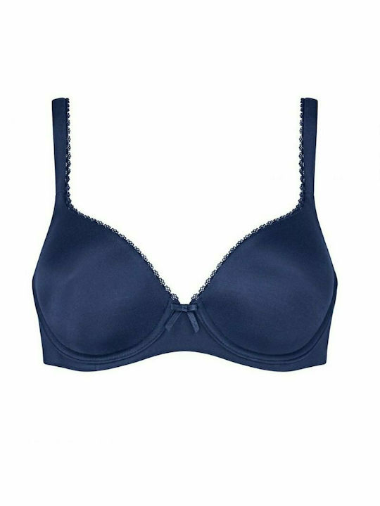Perfectly Soft WHP Navy Μπλε Σουτιέν με Ελαφριά Ενίσχυση χωρίς Μπανέλες