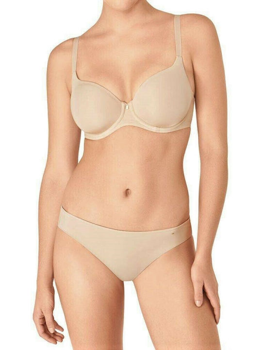 Body Make Up Essentials Bra without Padding Underwire Beige