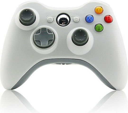 114867 Ασύρματο Gamepad για Xbox 360 Λευκό