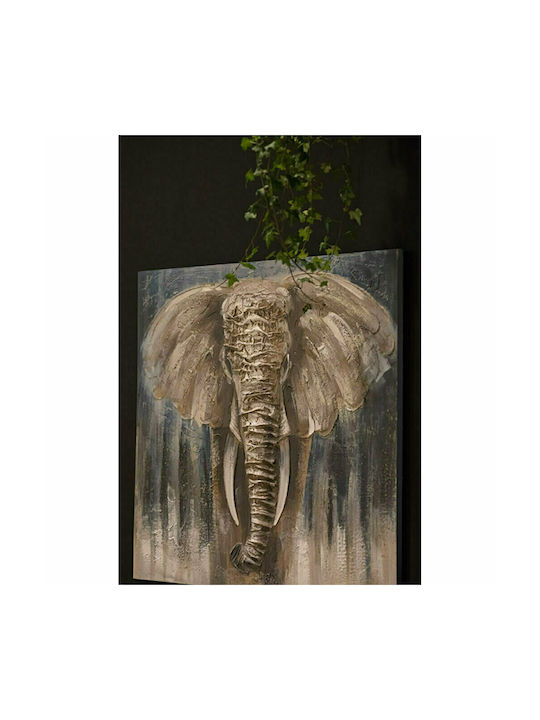 InTheBox My Elephant Canvas Painting 100x100cm