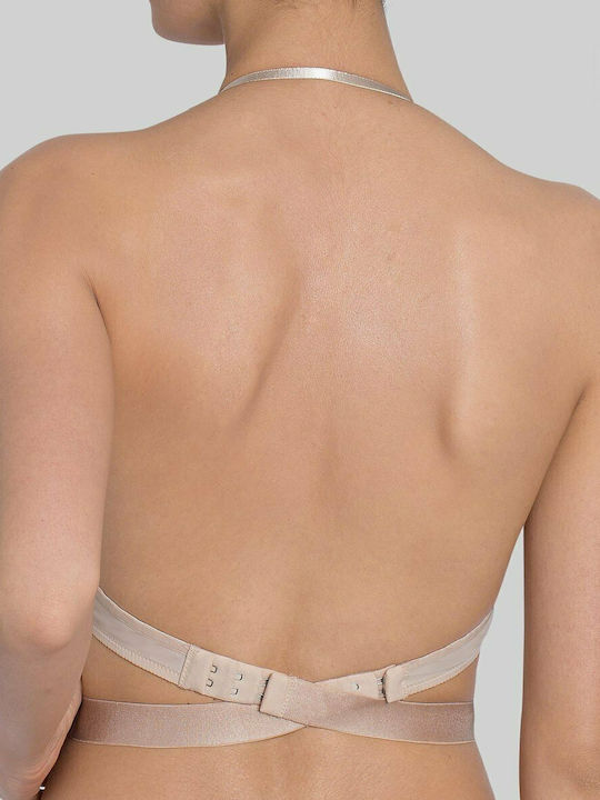 Glam Curves Forever Bra with Light Padding Underwire Beige