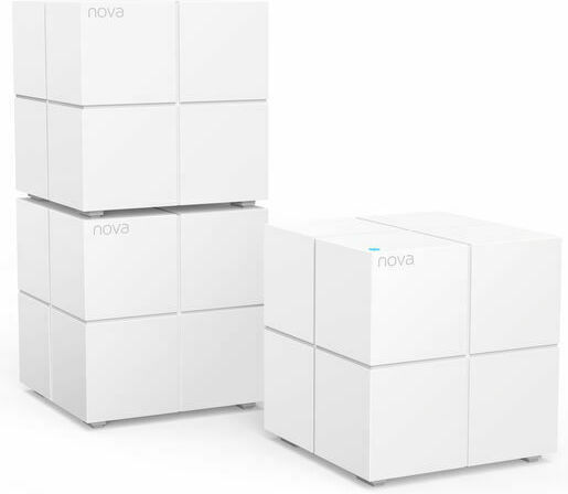 Tenda Nova MW6 WiFi Mesh Network Access Point Wi‑Fi 5 Dual Band (2.4 & 5GHz) σε Τριπλό Kit