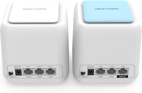 Wavlink Halo Base Pro WiFi Mesh Network Access Point Wi‑Fi 5 Dual Band (2.4 & 5GHz) in Double Kit