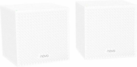 Tenda MW12 WiFi Мрежа на мрежови точки Точка за достъп Wi-Fi 5 - Wi-Fi 5 Трибандов (2.4 и 5 и 5GHz) в Двоен комплект