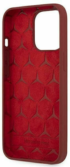 Mercedes-Benz Hardcase Back Cover Σιλικόνης Κόκκινο (iPhone 13 Pro)