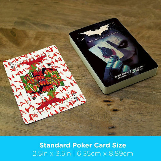 Aquarius The Dark Knight Joker Spielkarten Filme für Poker Schwarz