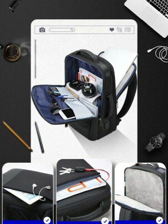 Bopai Waterproof Backpack Backpack for 15.6" Laptop Black 61-07311