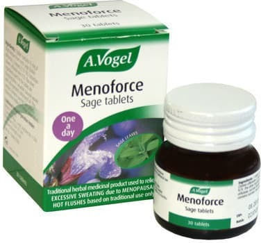 A.Vogel Menoforce Sage Tablets One A Day Συμπλήρωμα για την Εμμηνόπαυση 30 ταμπλέτες