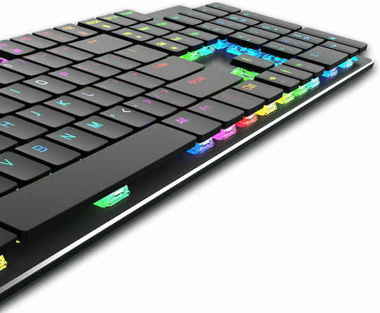 Meetion MK80 Gaming Μηχανικό Πληκτρολόγιο με Custom διακόπτες και RGB φωτισμό (Αγγλικό US)