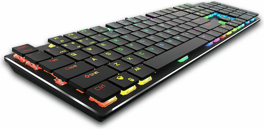 Meetion MK80 Gaming Μηχανικό Πληκτρολόγιο με Custom διακόπτες και RGB φωτισμό (Αγγλικό US)