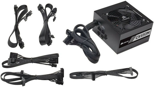 Corsair CX Series CX650M 650W Computernetzteil Semi-Modular 80 Plus Bronze