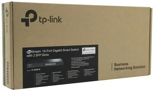 TP-LINK TL-SG3428 Managed L2 Switch with 24 Gigabit (1Gbps) Ethernet Ports and 4 SFP Ports